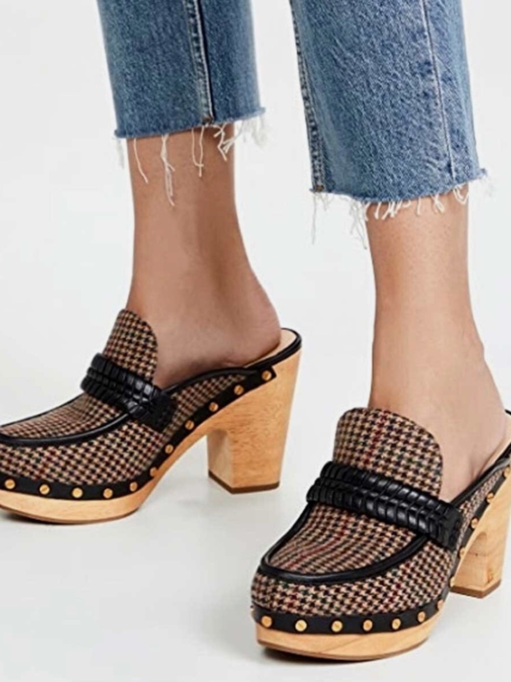 Veronica Beard Delia Clogs Size 6